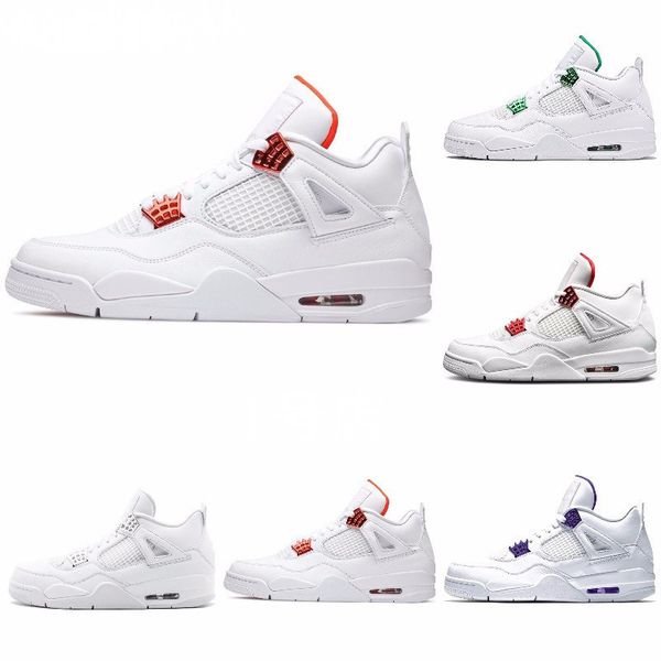 cool grey 4 pure money metallic pack men basketball shoes 4s pine green court purple university orange red sneaker j#07-403
cool grey 4 pure money metallic pack men basketball shoes 4s pine green court purple university orange red sneaker j#07-403