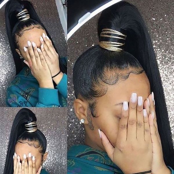2020 long straight 13x4 lace front human hair wig 28inches pre plucked 4x4 lace closure wigs for black women brazilian remy
2020 long straight 13x4 lace front human hair wig 28inches pre plucked 4x4 lace closure wigs for black women brazilian remy