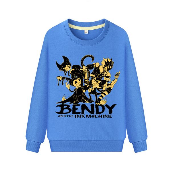 kids boys girls clothes game bendy hoodied christmas sweater clothing full sleeve pullover coat costume tee y200901, Blue;gray
kids boys girls clothes game bendy hoodied christmas sweater clothing full sleeve pullover coat costume tee y200901, Blue;gray