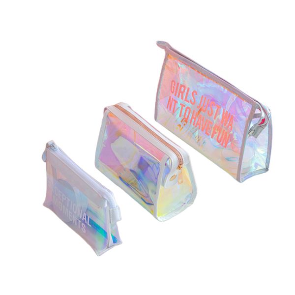 storage bags 1pc transparent laser makeup bag waterproof jelly make up travel portable cosmetic organizer
storage bags 1pc transparent laser makeup bag waterproof jelly make up travel portable cosmetic organizer