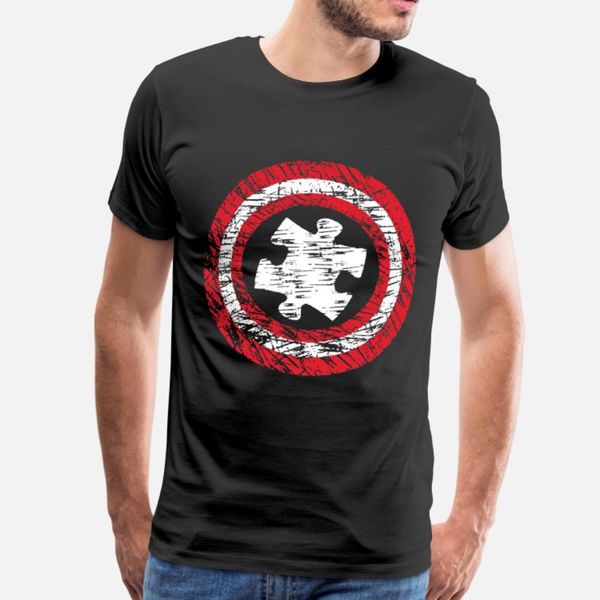autism awareness t shirt men create short sleeve s-xxxl slim gift breathable spring novelty shirt