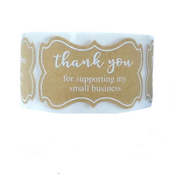 250pcs paper thank you for your order stickers seal labels thanks for shopping supporting my small business shipping label 3*5cm
250pcs paper thank you for your order stickers seal labels thanks for shopping supporting my small business shipping label 3*5cm