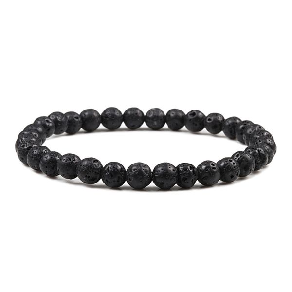 classic 6mm round beads bracelet men natural lava stone beaded bracelets women jewelry yoga accessories 13 styles rosary bangles, Black
classic 6mm round beads bracelet men natural lava stone beaded bracelets women jewelry yoga accessories 13 styles rosary bangles, Black