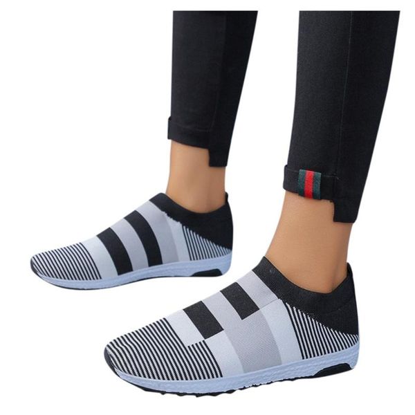2020 women's casual vulcanized shoes woman women knitted flat ladies slip on female footwear plus size, Black
2020 women's casual vulcanized shoes woman women knitted flat ladies slip on female footwear plus size, Black