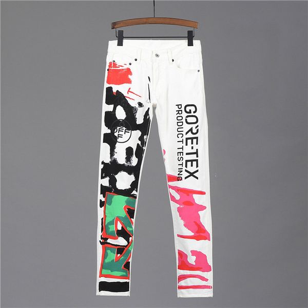 fashion vintage mens jeans pants slim fit hip hop denim painted text pattern male novelty streetwear jean trousers skinny jeans, Blue
fashion vintage mens jeans pants slim fit hip hop denim painted text pattern male novelty streetwear jean trousers skinny jeans, Blue