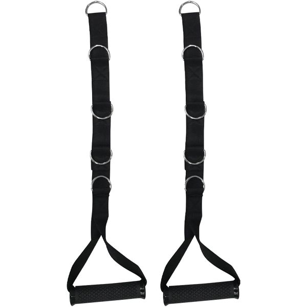 jump ropes adjustable fitness non-slip handle for cable machine pull-up exercise triceps rod accessories with 5 d-rings
jump ropes adjustable fitness non-slip handle for cable machine pull-up exercise triceps rod accessories with 5 d-rings