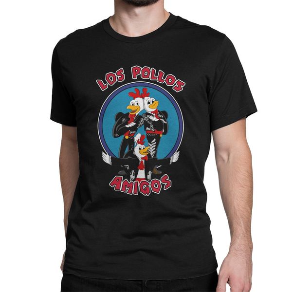 men los pollos amigos t shirt breaking bad pure cotton clothing novelty short sleeve crew neck tee shirt classic t-shirt cool
men los pollos amigos t shirt breaking bad pure cotton clothing novelty short sleeve crew neck tee shirt classic t-shirt cool
