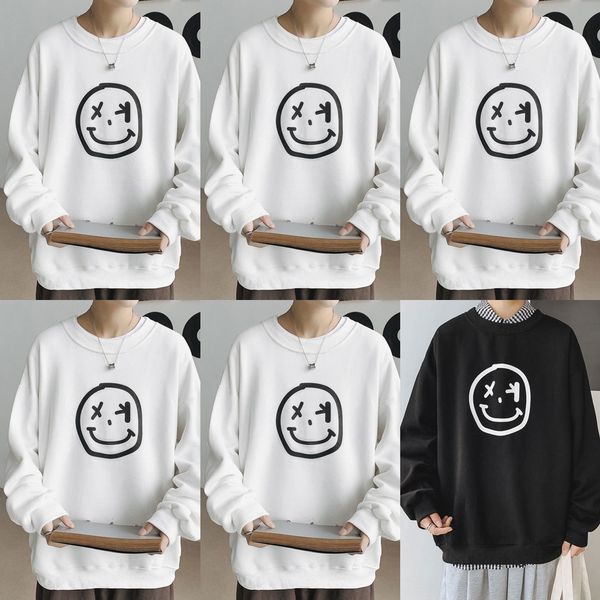 spring sweater and autumn loose casual long-sleeved t- men's korean style trendy round neck sanitary clothes men's t-shirt base sh, Black
spring sweater and autumn loose casual long-sleeved t- men's korean style trendy round neck sanitary clothes men's t-shirt base sh, Black