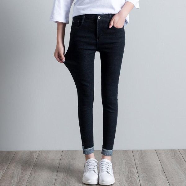 2020 spring summer plus size casual women jeans skinny slim fit stretch cotton high waist denim pencil pants for woman, Blue
2020 spring summer plus size casual women jeans skinny slim fit stretch cotton high waist denim pencil pants for woman, Blue