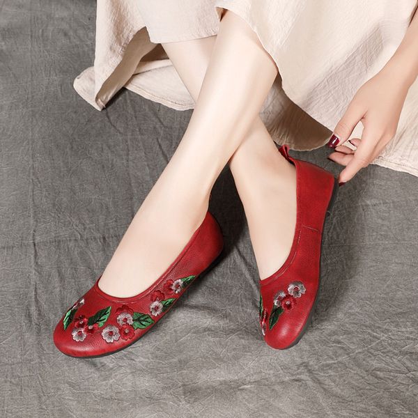 yourseason women genuine leather flats round toe embroider 2020 new spring autumn ladies casual slip-on handmade shallow shoes, Black
yourseason women genuine leather flats round toe embroider 2020 new spring autumn ladies casual slip-on handmade shallow shoes, Black