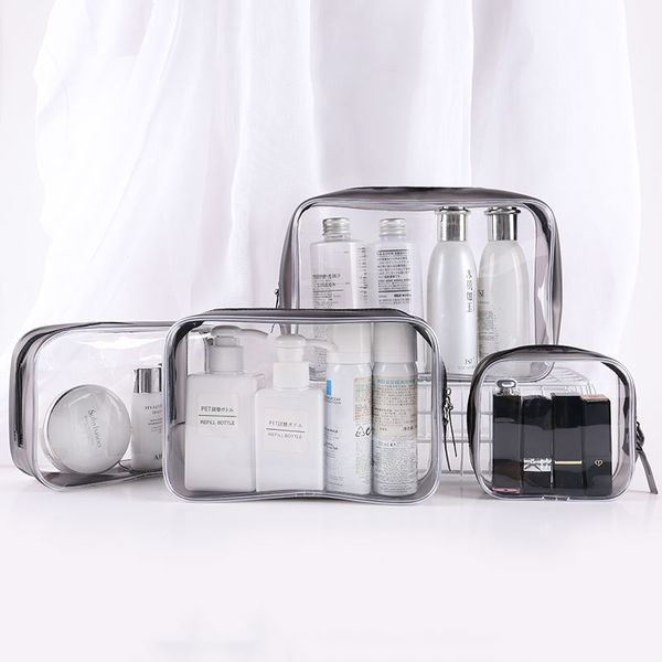 4 pcs waterproof transparent pvc cosmetic bag women make up case travel clear makeup beauty wash organizer kit bath toiletry bag
4 pcs waterproof transparent pvc cosmetic bag women make up case travel clear makeup beauty wash organizer kit bath toiletry bag