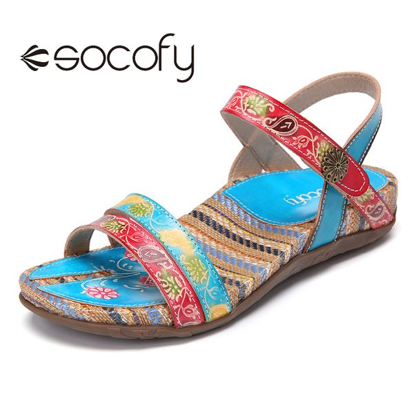 socofy women retro style leather sandal floral metal buckle flat sandals ladies casual outdoor summer beach shoes 2020, Black
socofy women retro style leather sandal floral metal buckle flat sandals ladies casual outdoor summer beach shoes 2020, Black