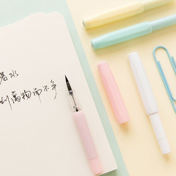 fountain pens macaron soft brush pen ink creative mini student write drawing calligraphy kawaii office stationery school supplies
fountain pens macaron soft brush pen ink creative mini student write drawing calligraphy kawaii office stationery school supplies