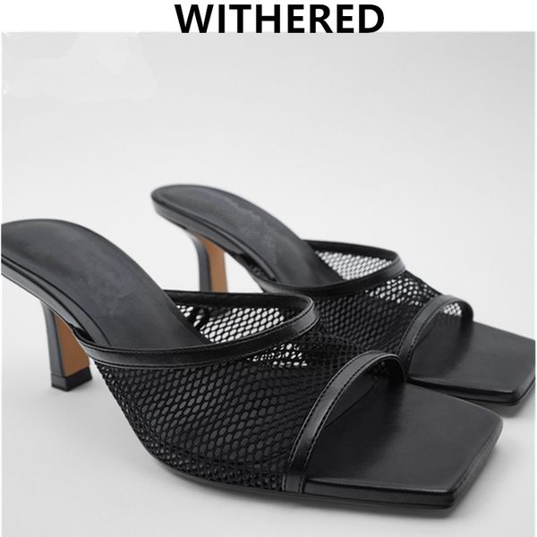 withered 2020 high heel mule shoes women england fashion simple square toe black gauze sandals sandals women shoes woman
withered 2020 high heel mule shoes women england fashion simple square toe black gauze sandals sandals women shoes woman