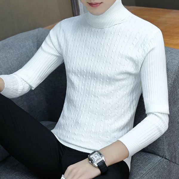 casual sweater for men high neck striped slim fit knitting sweaters and pullovers men knitwear male double collar new autumn, White;black
casual sweater for men high neck striped slim fit knitting sweaters and pullovers men knitwear male double collar new autumn, White;black