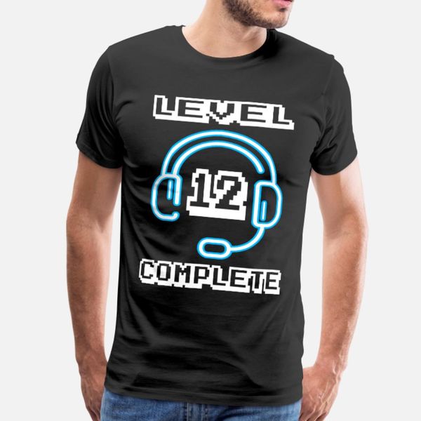 12th birthday gamer gift t shirt men design cotton o-neck formal famous authentic spring pattern shirt
12th birthday gamer gift t shirt men design cotton o-neck formal famous authentic spring pattern shirt
