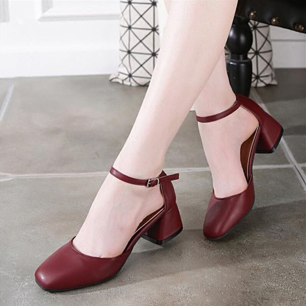 eoeodoit 2020 autumn new marry jeans shoes office heels women retro square toe pumps med chunky heel shoes leather sandals, Black
eoeodoit 2020 autumn new marry jeans shoes office heels women retro square toe pumps med chunky heel shoes leather sandals, Black