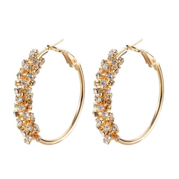 2020 new fashion gold silver zircon flower hoop earrings vintage big circle earing for women, Golden;silver
2020 new fashion gold silver zircon flower hoop earrings vintage big circle earing for women, Golden;silver