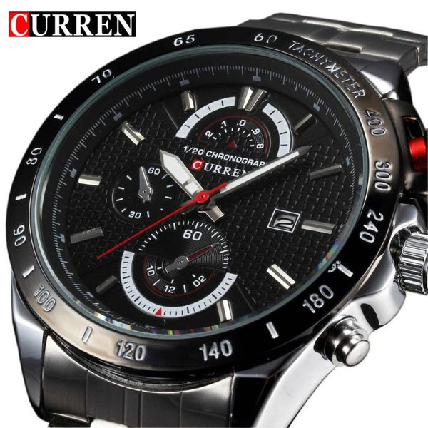 luxury full stainless steel strap analog sports men's quartz watches casual wristwatch relogio masculino male new, Slivery;brown
luxury full stainless steel strap analog sports men's quartz watches casual wristwatch relogio masculino male new, Slivery;brown
