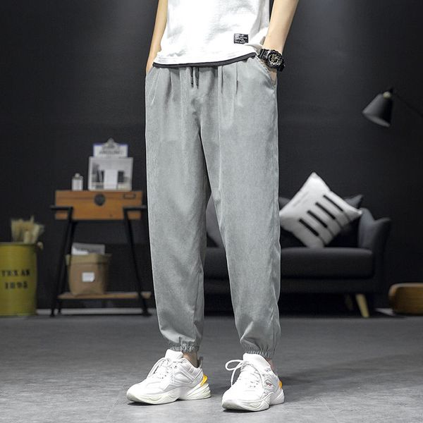 lksxscl men's trendy loose-fitting casual pants korean version 2020 summer thin and wild plus size harem pants, Black
lksxscl men's trendy loose-fitting casual pants korean version 2020 summer thin and wild plus size harem pants, Black