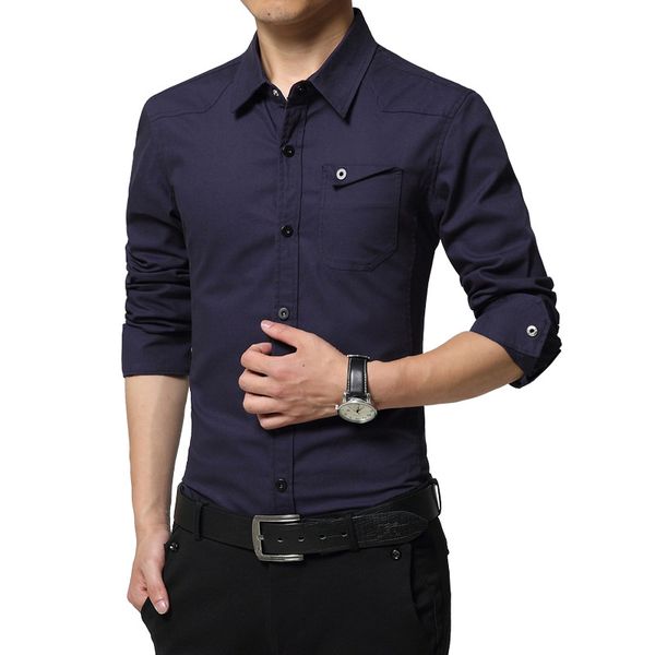 mens cotton dress shirts long sleeve solid casual shirts slim fit men non-iron shirt gentlemen camisa ts-122, White;black
mens cotton dress shirts long sleeve solid casual shirts slim fit men non-iron shirt gentlemen camisa ts-122, White;black