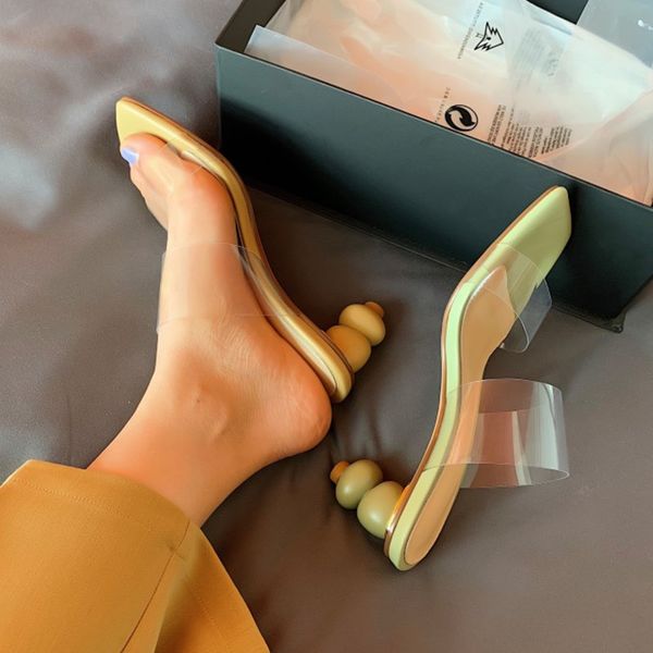 factory price women transparent pvc slippers clear summer sandals 5cm round beaded high heels slides shoes woman sandalias femme, Black
factory price women transparent pvc slippers clear summer sandals 5cm round beaded high heels slides shoes woman sandalias femme, Black