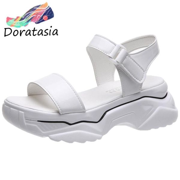 doratasia fashion women summer flat platform shoes comfy med wedges sandals women metallic sandals, Black
doratasia fashion women summer flat platform shoes comfy med wedges sandals women metallic sandals, Black