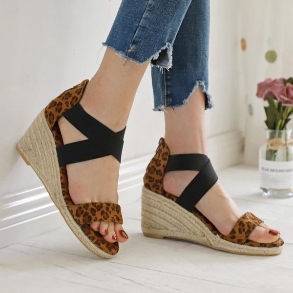 ladies wedge sandal shoes women zapatos de mujer female open toe breathable beach sandals rome elastic band casual wedges shoes, Black
ladies wedge sandal shoes women zapatos de mujer female open toe breathable beach sandals rome elastic band casual wedges shoes, Black