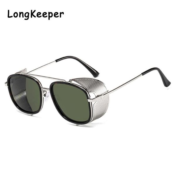 sunglasses vintage metal punk women 2021 steampunk men's sun glasses double bidge pilot shields uv400 gafas de sol, White;black
sunglasses vintage metal punk women 2021 steampunk men's sun glasses double bidge pilot shields uv400 gafas de sol, White;black