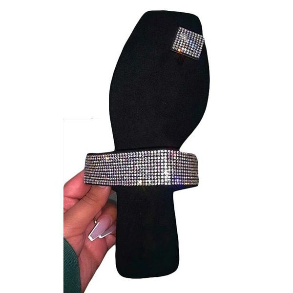 women sandals bling flat sandals 2020 summer shoes woman flip flop plus size 43 beach shoes sandalias mujer without heel, Black
women sandals bling flat sandals 2020 summer shoes woman flip flop plus size 43 beach shoes sandalias mujer without heel, Black