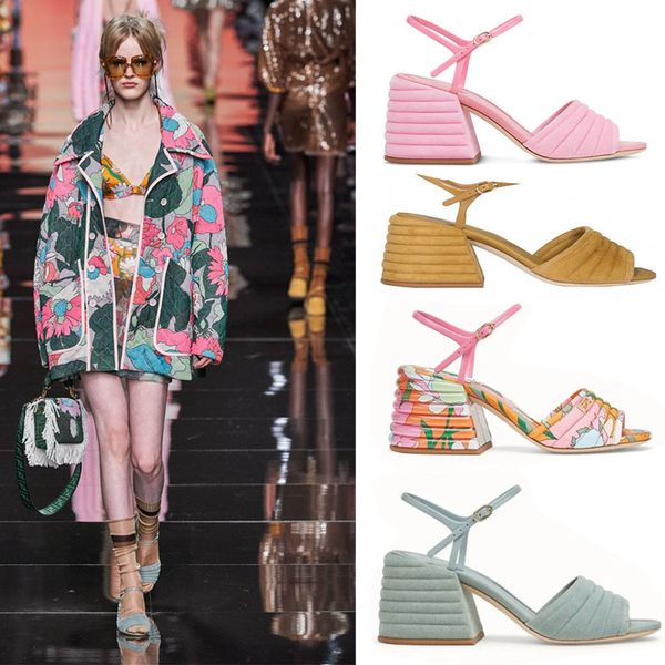 2020 summer fashion leather women's sandals open toe suede round toe plus size thick high heel shoes buckle strap sandals, Black
2020 summer fashion leather women's sandals open toe suede round toe plus size thick high heel shoes buckle strap sandals, Black