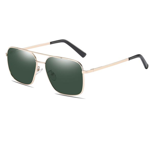 alloy frame square sunglasses spring hinges polarized sun glasses for men women, White;black
alloy frame square sunglasses spring hinges polarized sun glasses for men women, White;black