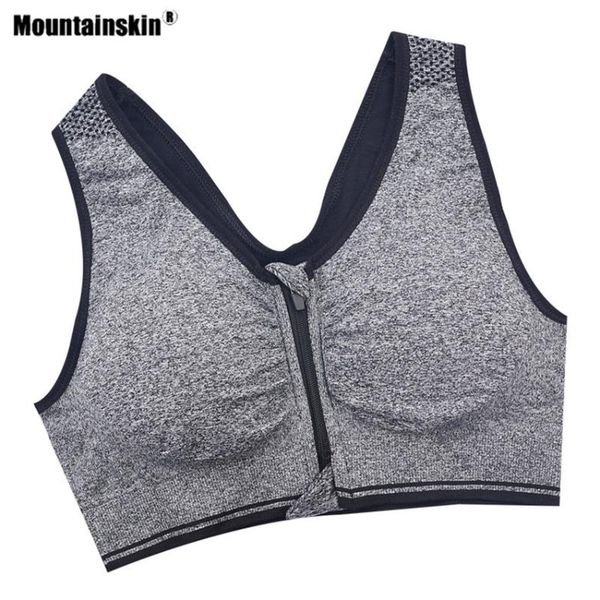 mountainskin women high-strength breathable professional sports bra without steel ring front zipper running yoga underwear vk169, White;black
mountainskin women high-strength breathable professional sports bra without steel ring front zipper running yoga underwear vk169, White;black