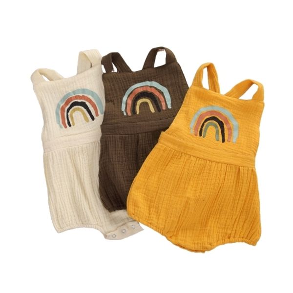 2020 baby summer clothing 0-24m newborn infant baby girl boy rainbow romper jumpsuit cotton linen overalls sleeveless clothes, Black;white
2020 baby summer clothing 0-24m newborn infant baby girl boy rainbow romper jumpsuit cotton linen overalls sleeveless clothes, Black;white