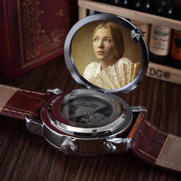 2020 fashion skeleton mechanical watches men creative clamshell p embedding watches goer leather band automatic men, Slivery;brown
2020 fashion skeleton mechanical watches men creative clamshell p embedding watches goer leather band automatic men, Slivery;brown