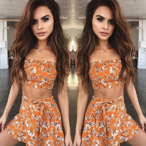 summer women clothing set off shoulder t shirt skirt women new fashion floral clothes, Gray
summer women clothing set off shoulder t shirt skirt women new fashion floral clothes, Gray