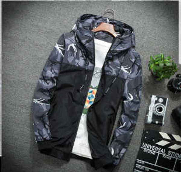 2020 new men's jacket trend camouflage jacket casual men's spring and autumn, Black;brown
2020 new men's jacket trend camouflage jacket casual men's spring and autumn, Black;brown