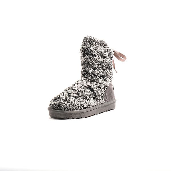 winter women boots grey colour snow boot warm plush fur big full size cow suede leather binding shoes knitting boots, Black
winter women boots grey colour snow boot warm plush fur big full size cow suede leather binding shoes knitting boots, Black