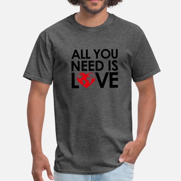all you need is love t shirt men cute short sleeve s-3xl solid color cute humor spring formal shirt
all you need is love t shirt men cute short sleeve s-3xl solid color cute humor spring formal shirt