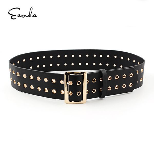 earnda fashion double exhaust eye double pin buckle wide belt women's wild clothing decorative belt for jeans, Black;brown
earnda fashion double exhaust eye double pin buckle wide belt women's wild clothing decorative belt for jeans, Black;brown