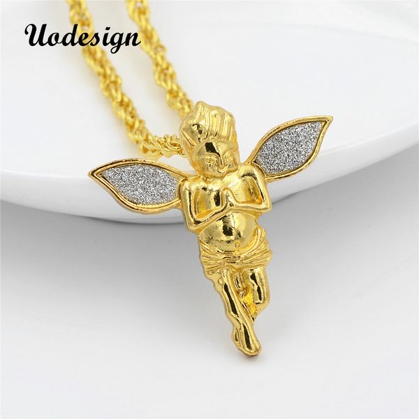 new design mens hip hop iced out rhinestone pendant necklace set micro angel pendant necklace male jewelry, Silver
new design mens hip hop iced out rhinestone pendant necklace set micro angel pendant necklace male jewelry, Silver