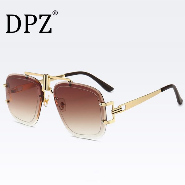 new 2020 brand design personality frameless men's sunglasses trendy women's wild street ssunglasses, White;black
new 2020 brand design personality frameless men's sunglasses trendy women's wild street ssunglasses, White;black