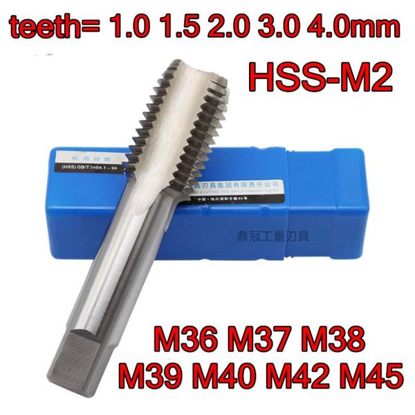 m36 m37 m38 m39 m40 m42 m45 teeth=1.0 1.5 2.0 3.0 4.0 4.5mm hss-m2 machine tap processing: steel ing
m36 m37 m38 m39 m40 m42 m45 teeth=1.0 1.5 2.0 3.0 4.0 4.5mm hss-m2 machine tap processing: steel ing