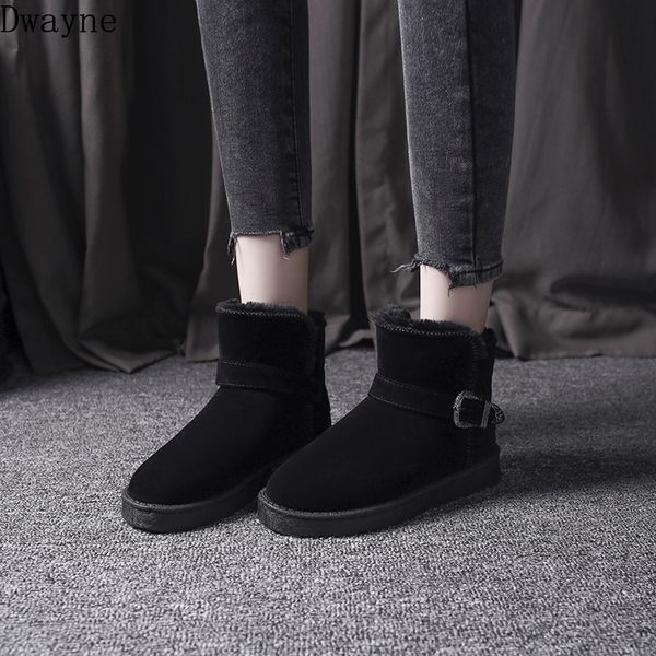 2020 new snow boots winter non-slip boots plush warm short tube cotton, Black
2020 new snow boots winter non-slip boots plush warm short tube cotton, Black