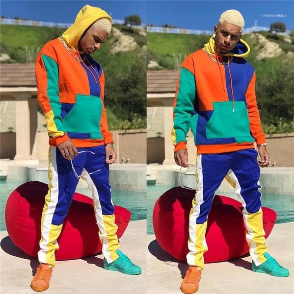 panelled loose long sleeved hooded pullover sweatshirts fashion men hoodies hip hop mens designer hoodies street style, Black 
panelled loose long sleeved hooded pullover sweatshirts fashion men hoodies hip hop mens designer hoodies street style, Black