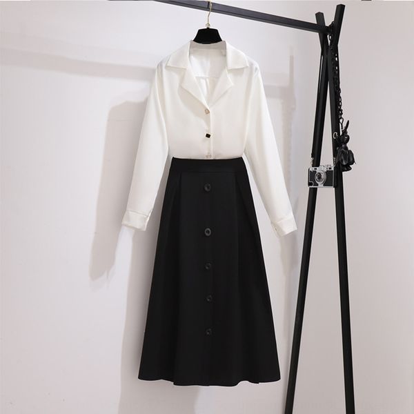 french chiffon suit elegant v-age all-match light-fitting big swing a aline dress shirt shirt line skirt two-piece set autumn rbzwr, Gray
french chiffon suit elegant v-age all-match light-fitting big swing a aline dress shirt shirt line skirt two-piece set autumn rbzwr, Gray