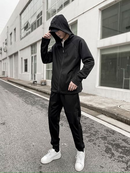 men tracksuit 20ss autumn winter soccer baskatball training suit classical stylish high street elements sport set long sleeve size :-3xl, Gray
men tracksuit 20ss autumn winter soccer baskatball training suit classical stylish high street elements sport set long sleeve size :-3xl, Gray