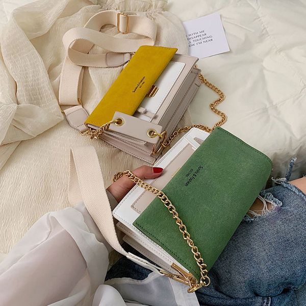 2020 new women handbags designer women wide strip chain shoulder messenger bags small flap phone bag purses green
2020 new women handbags designer women wide strip chain shoulder messenger bags small flap phone bag purses green