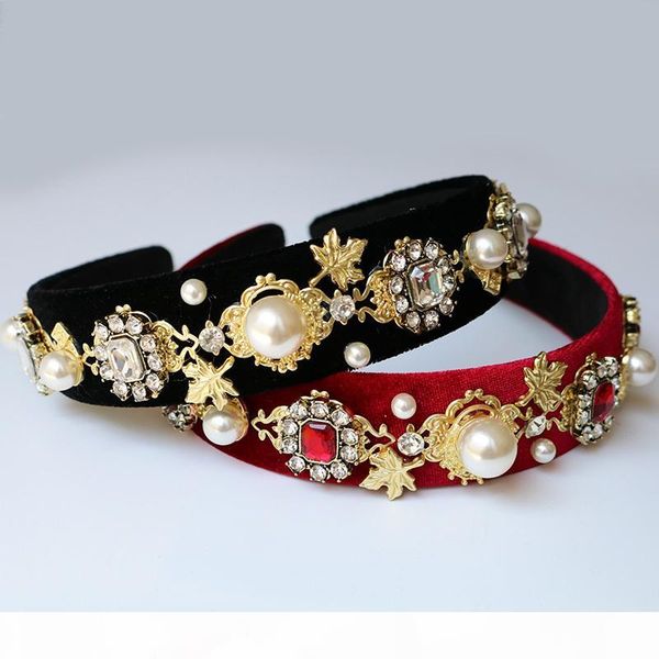 charm red velvet crystal baroque headband gem queen crown tiara headwear for women wedding hair jewelry fashion christmas gift c18112001, Slivery;golden
charm red velvet crystal baroque headband gem queen crown tiara headwear for women wedding hair jewelry fashion christmas gift c18112001, Slivery;golden