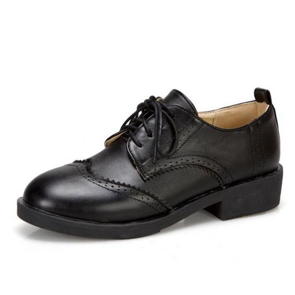 2021 весна женщина оксфорд обуви pu leather lace up повседневная обувь платформа шитье работа черной квартира zapatos mujer 12999, Black
2021 весна женщина оксфорд обуви pu leather lace up повседневная обувь платформа шитье работа черной квартира zapatos mujer 12999, Black
